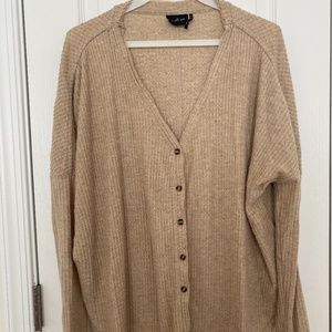 Beige Cardigan